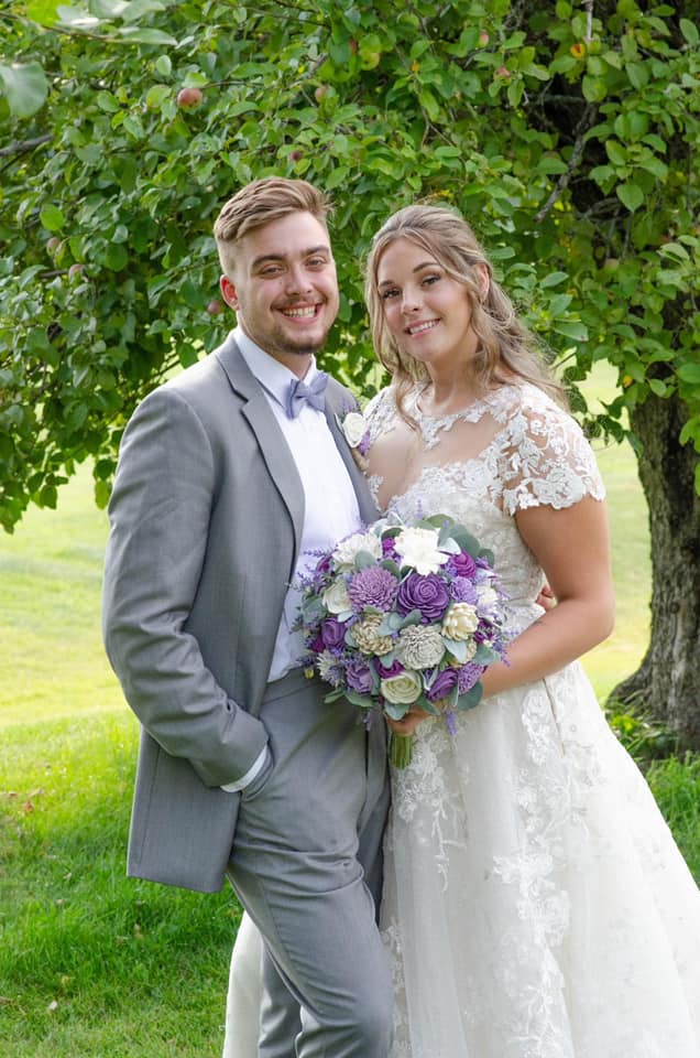 Bright Woodland Bridal Bouquet - Image 4