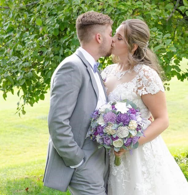 Bright Woodland Bridal Bouquet - Image 6
