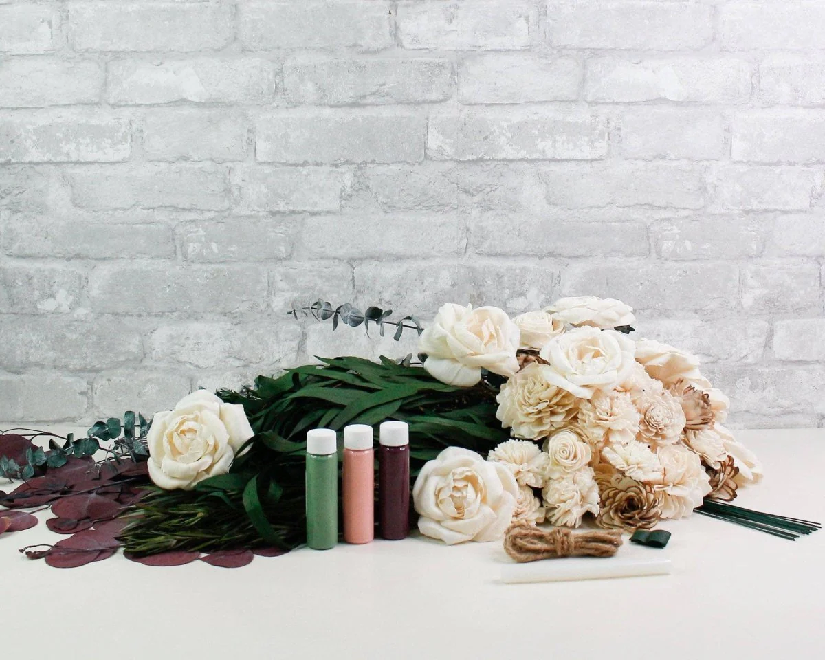Brisk Burgundy Bouquet - Image 10