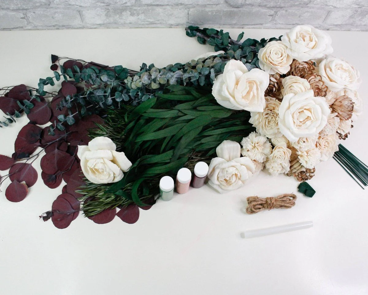 Brisk Burgundy Bouquet - Image 12