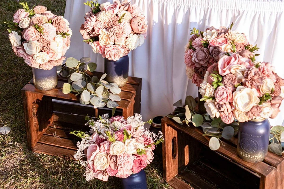 Bubblegum Bliss Bridal Bouquet - Image 4