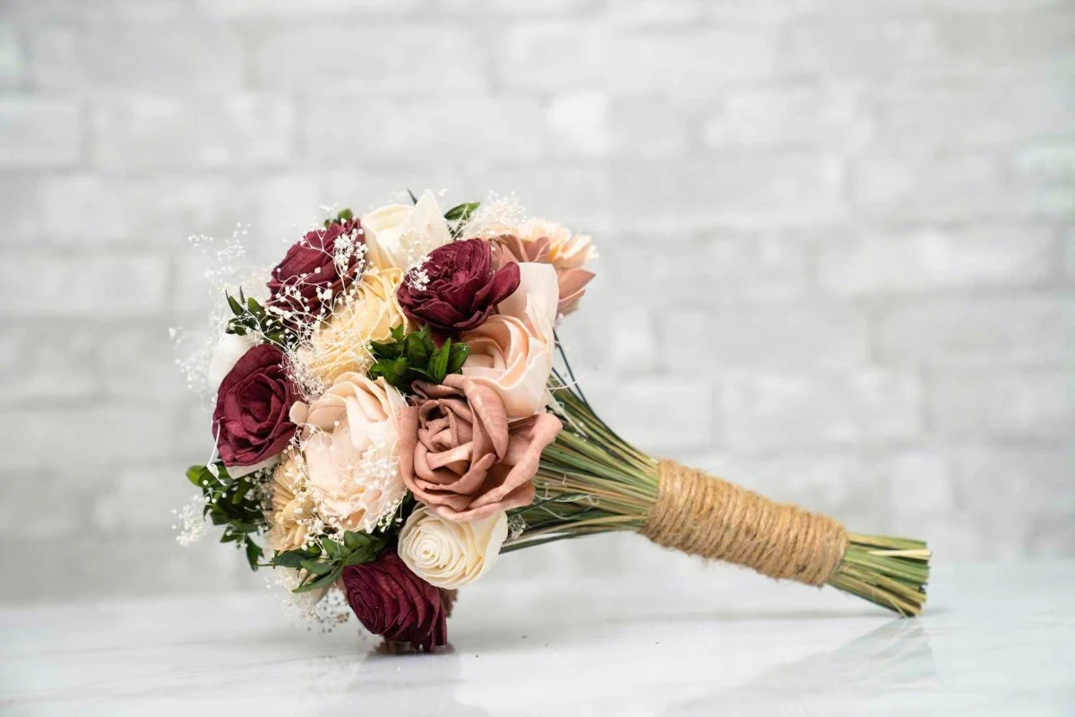 Bubblegum Bliss Bridesmaid Bouquet - Image 2