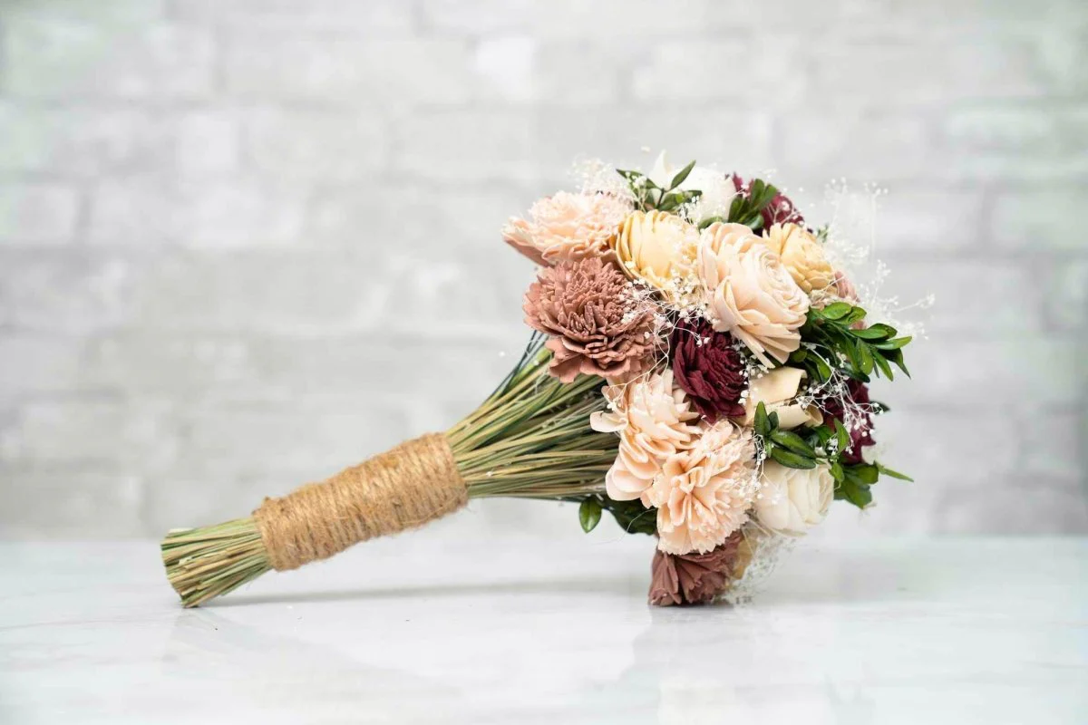 Bubblegum Bliss Bridesmaid Bouquet - Image 3