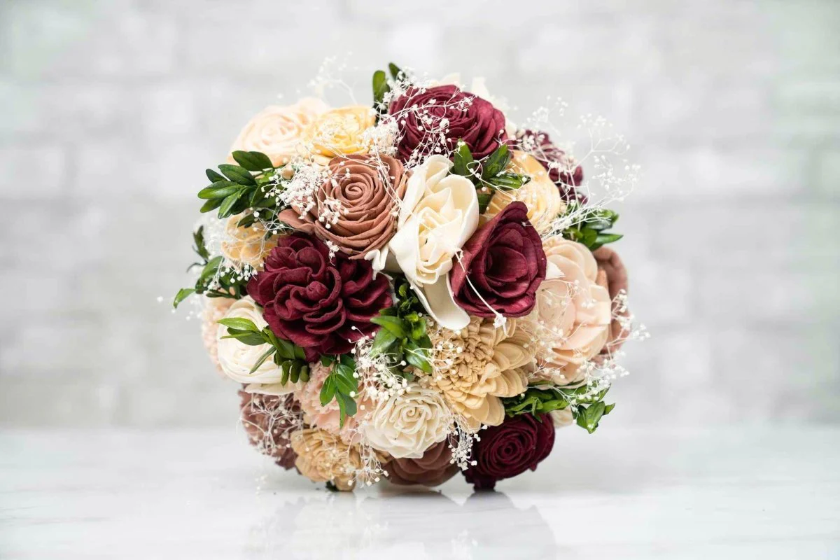 Bubblegum Bliss Bridesmaid Bouquet - Image 5