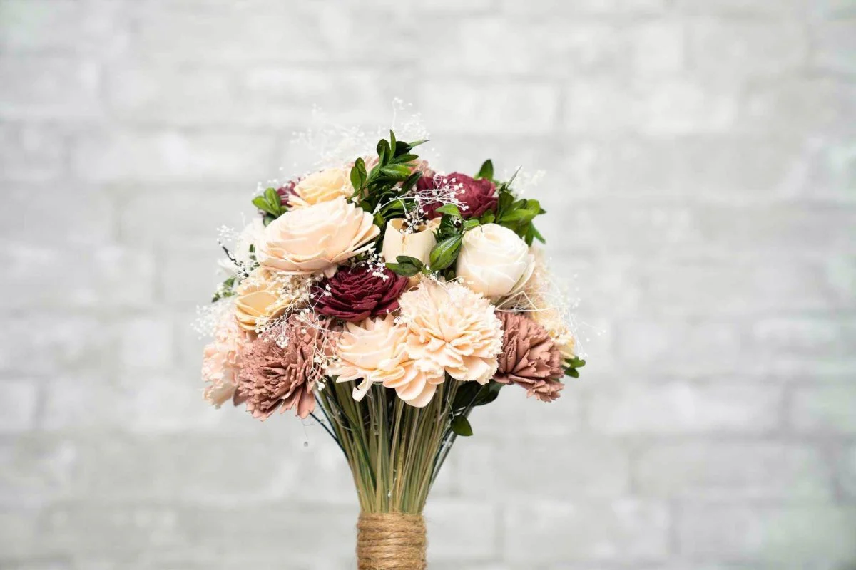Bubblegum Bliss Bridesmaid Bouquet - Image 6