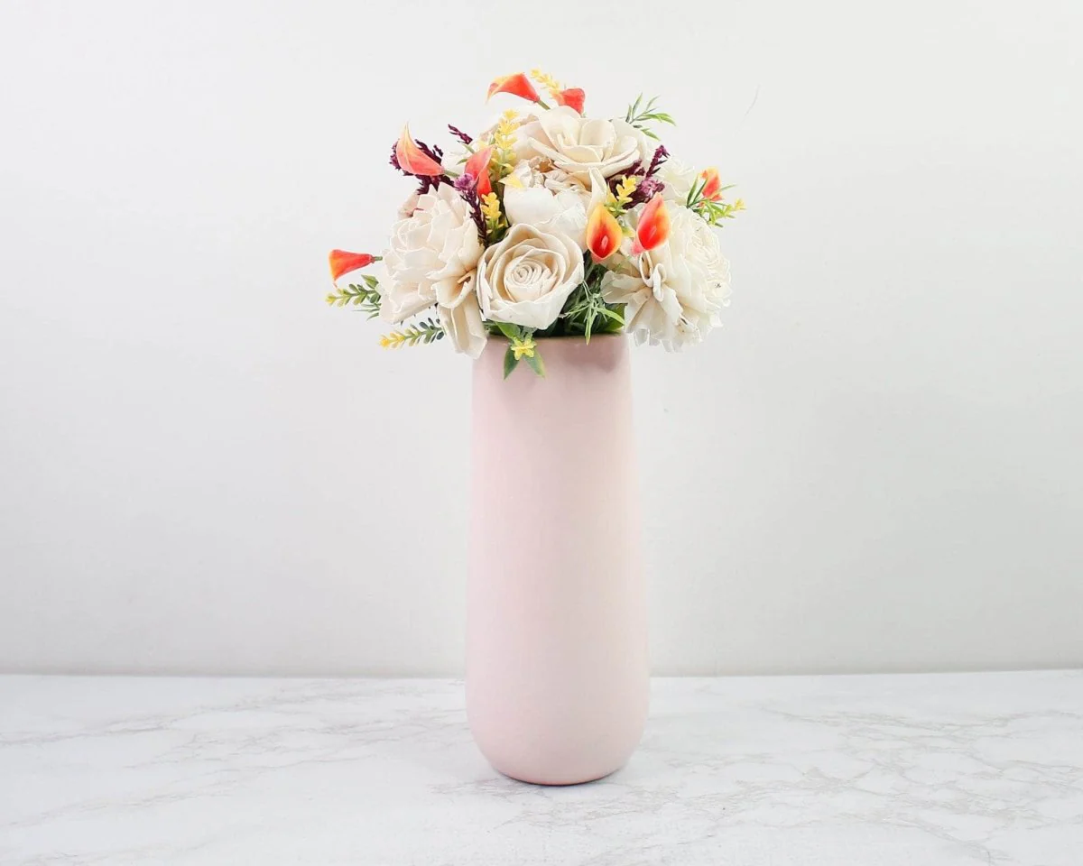 Cala Lily Mini Bush - Coral - Image 3