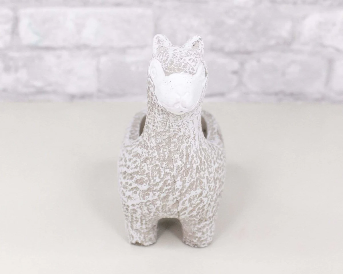Cement Llama Planter - Image 2