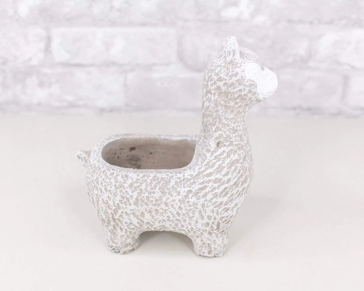 Cement Llama Planter - Image 3