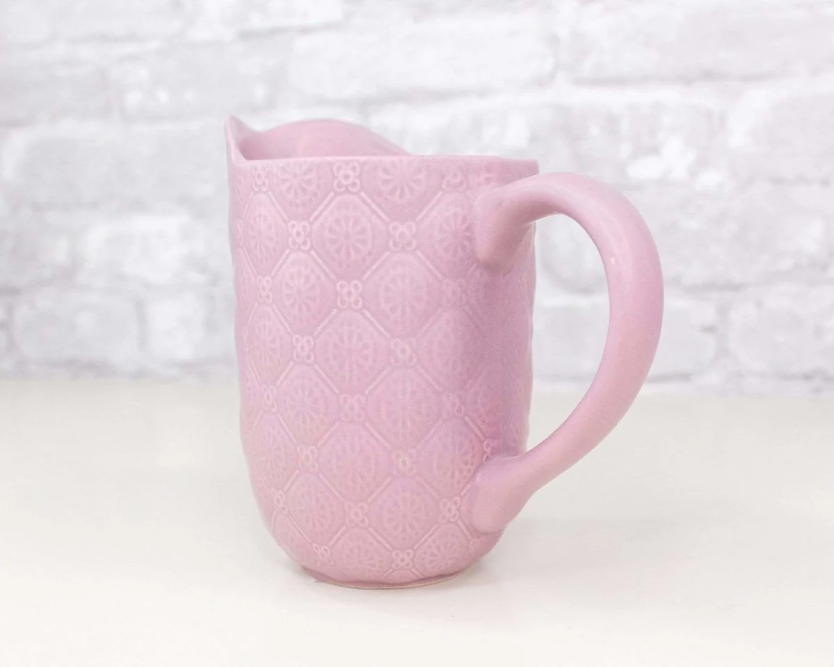 Ceramic Pitcher - Lilac - Image 3