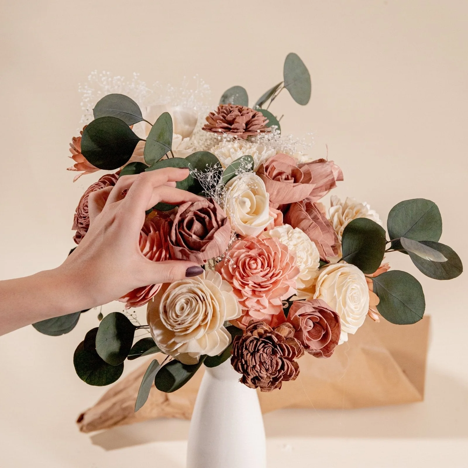 Charming Loose Flower Finished Bouquet - Image 6
