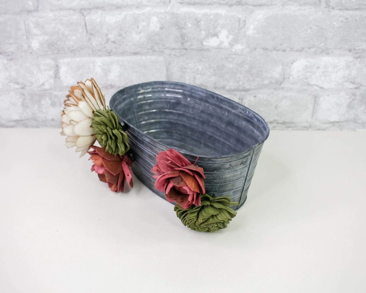 Christmas Wood Flower Magnet Kit - Image 5