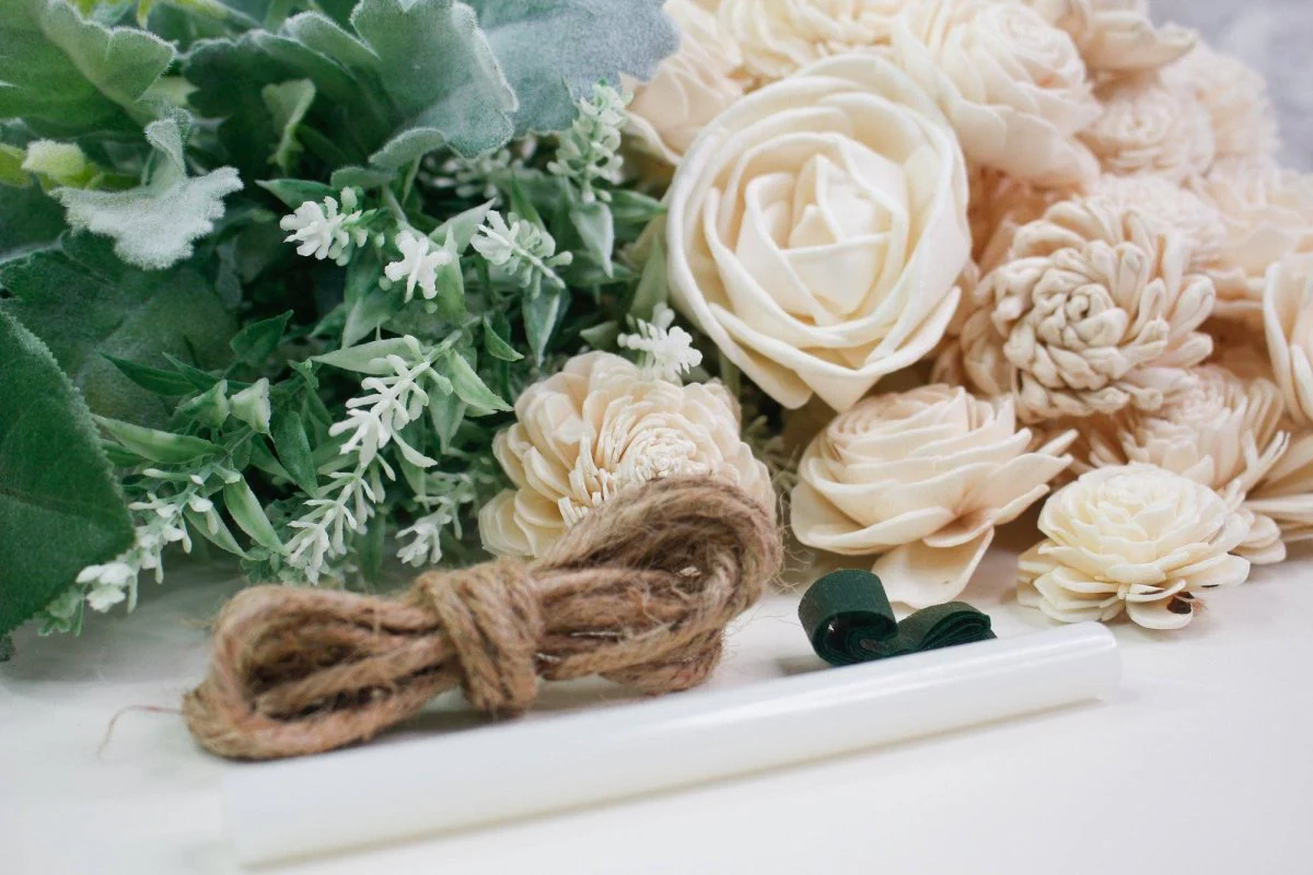 Cinder Rose Bridal Bouquet - Image 11