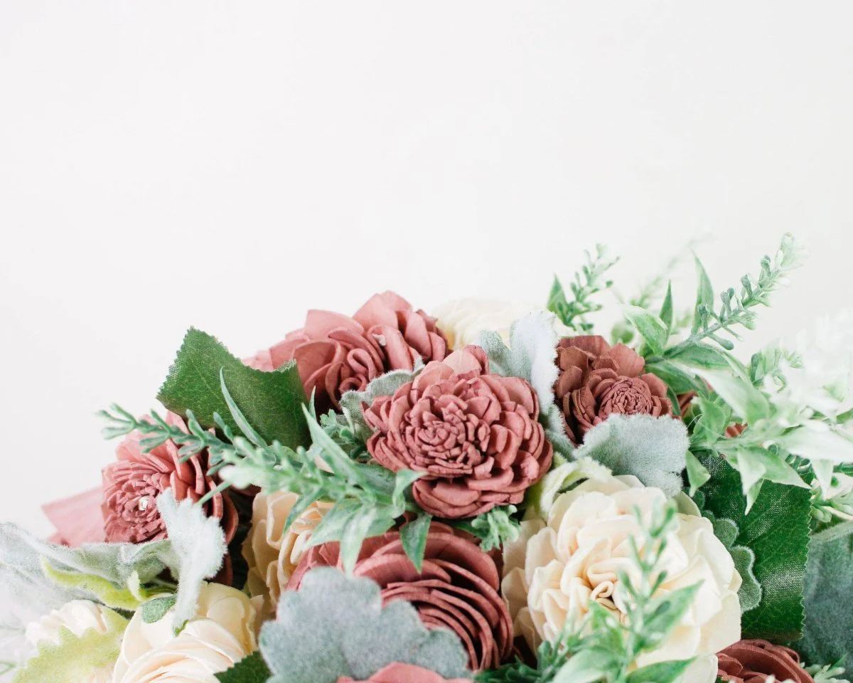 Cinder Rose Bridal Bouquet - Image 7