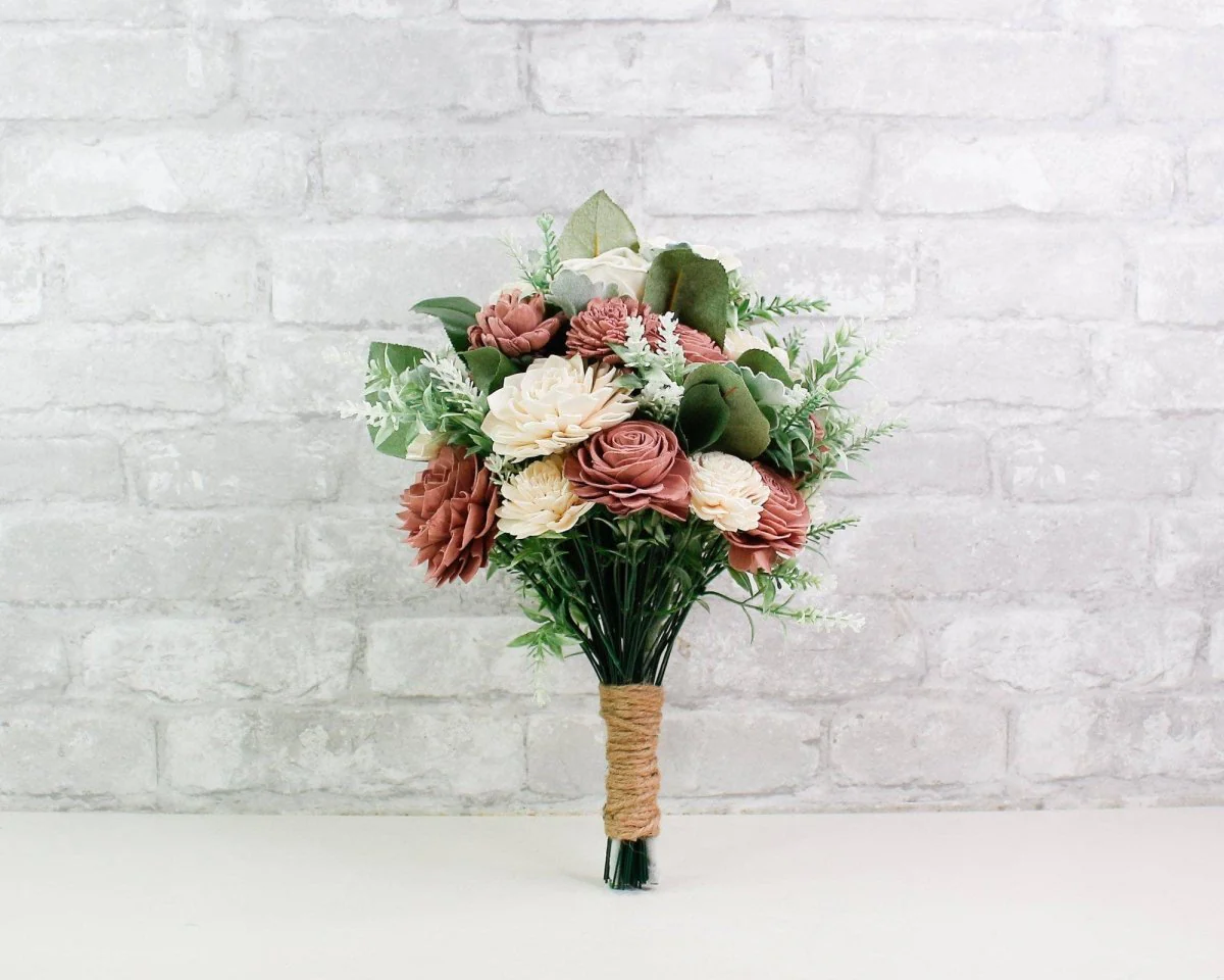 Cinder Rose Bridal Bouquet* - Image 5