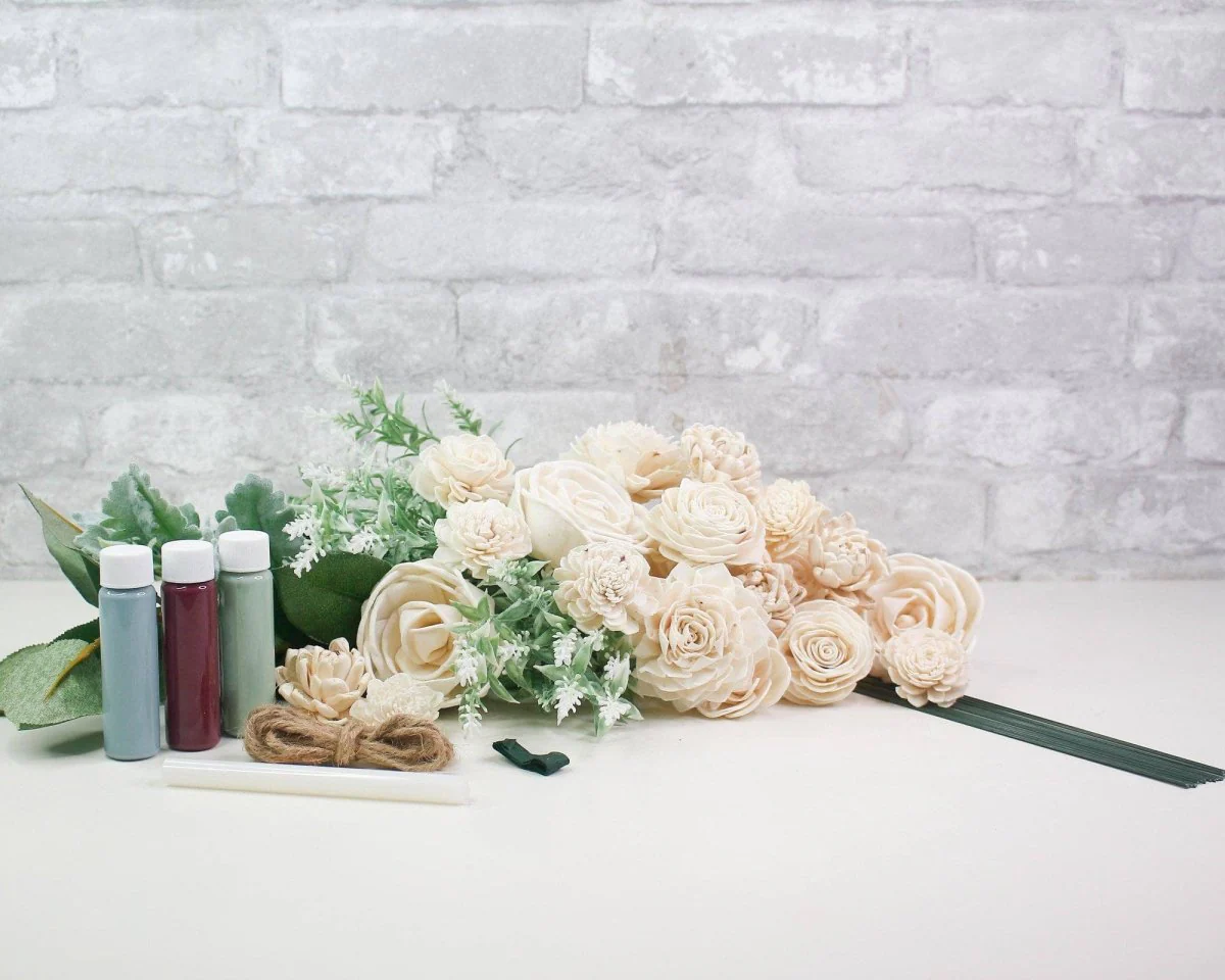 Cinder Rose Bridesmaid Bouquet - Image 16