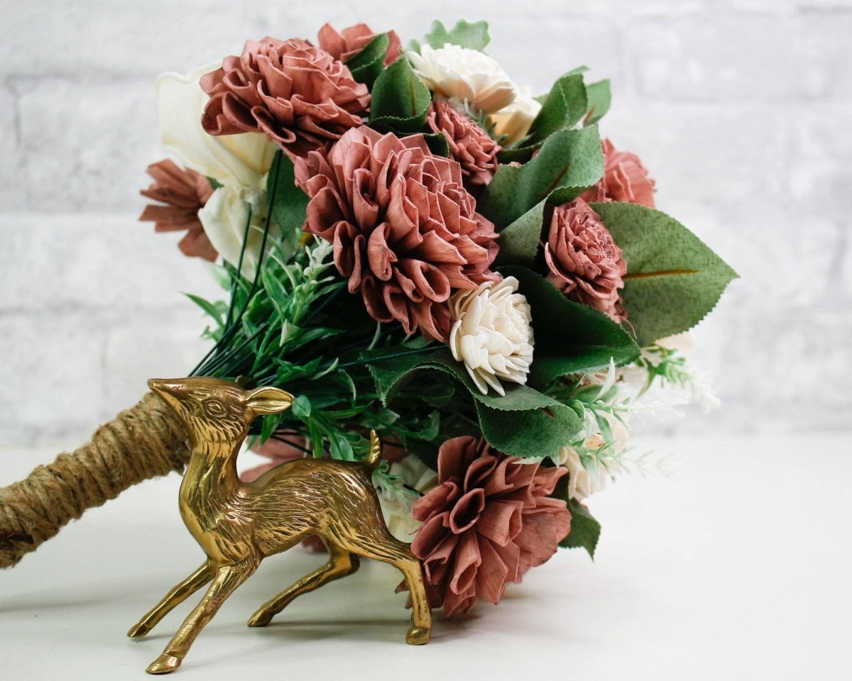 Cinder Rose Bridesmaid Bouquet - Image 3