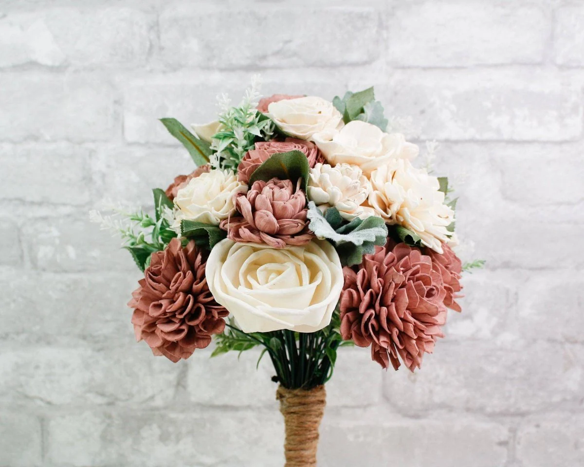 Cinder Rose Bridesmaid Bouquet - Image 4