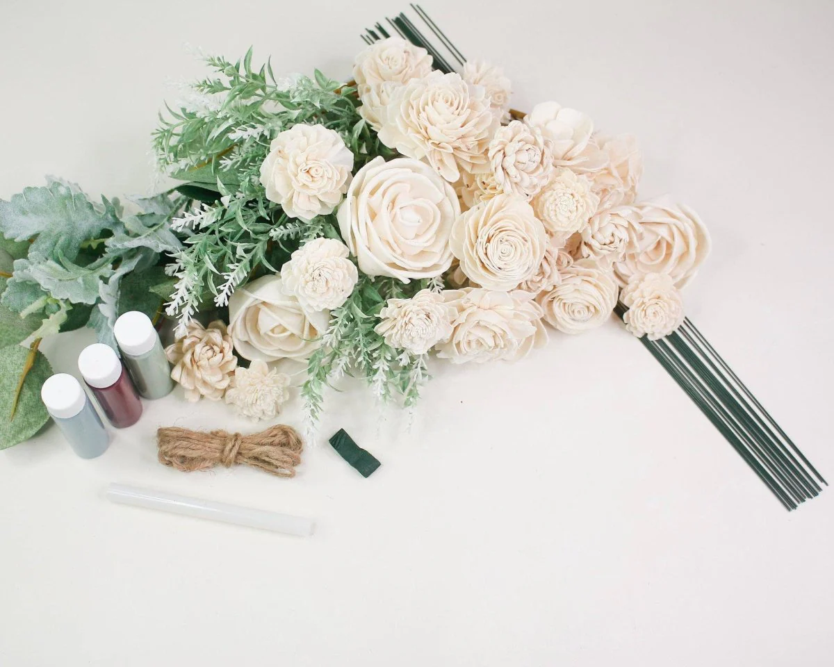 Cinder Rose Bridesmaid Bouquet* - Image 18