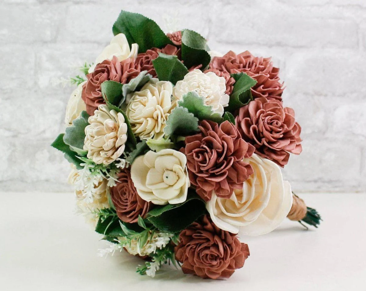 Cinder Rose Bridesmaid Bouquet* - Image 2