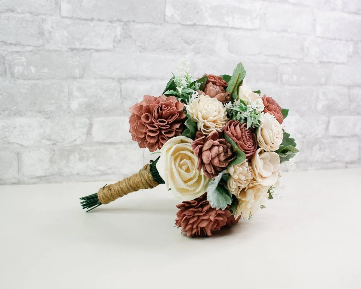 Cinder Rose Bridesmaid Bouquet* - Image 5