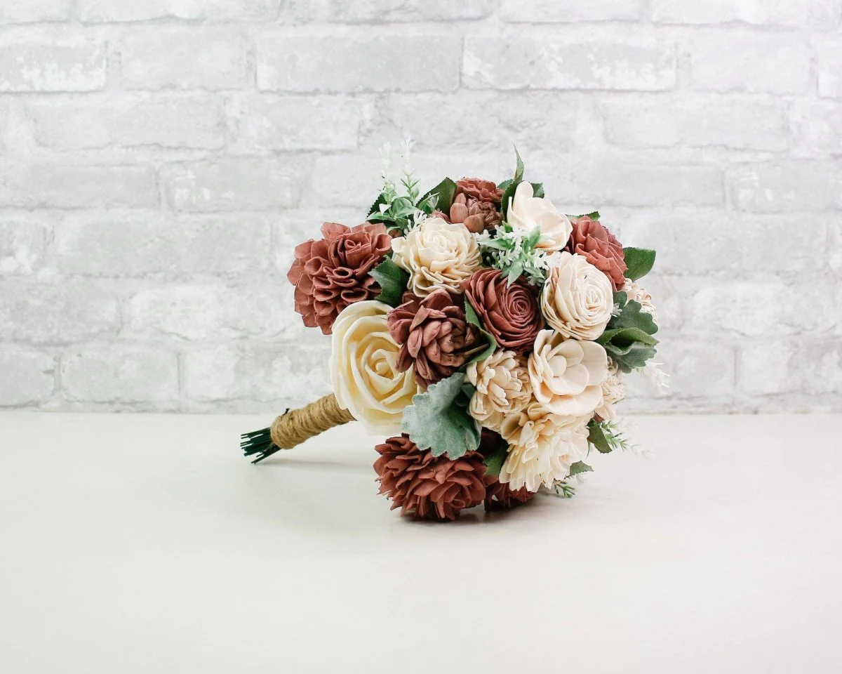 Cinder Rose Bridesmaid Bouquet* - Image 6