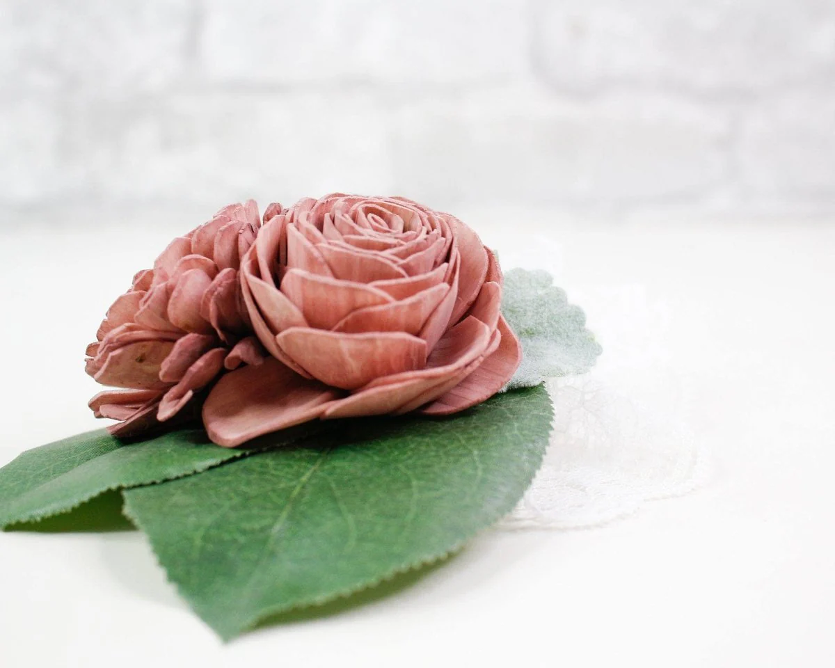 Cinder Rose Corsage (Set of 3) - Image 4