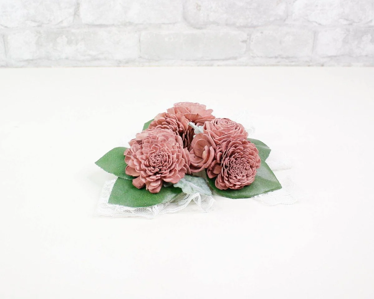 Cinder Rose Corsage (Set of 3) - Image 8