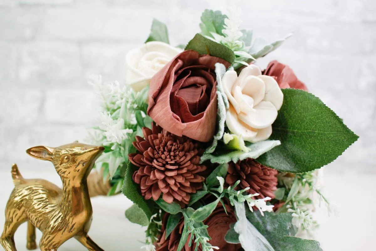 Cinder Rose Mini Bouquet - Image 5