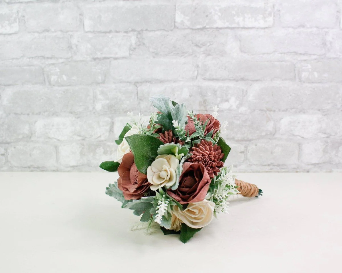 Cinder Rose Mini Bouquet - Image 7