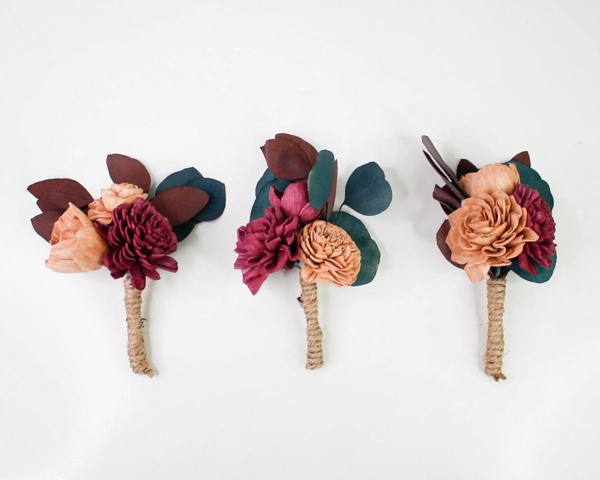 Cortez Boutonniere (Set of 3) - Image 3