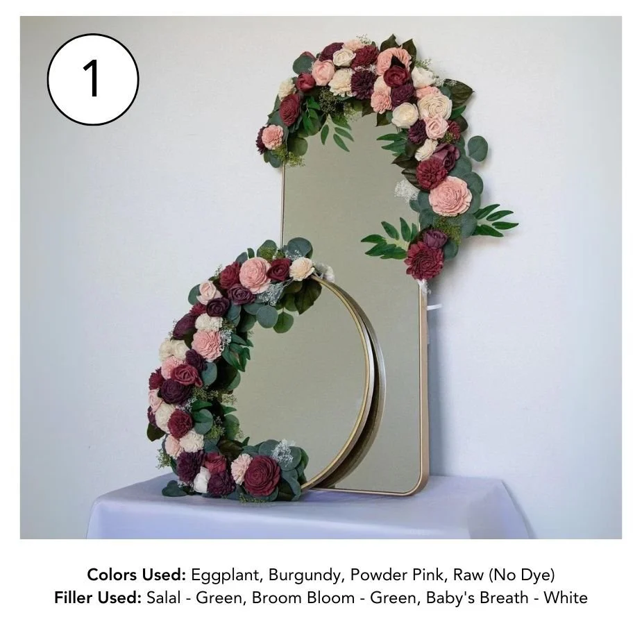 Custom Garland Arch/Signage Decor (Pack of 2) - Image 2