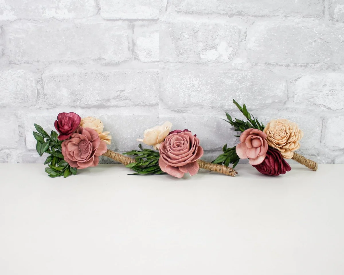 Custom Boutonniere (Set of 3) - SWF DEV - Image 2
