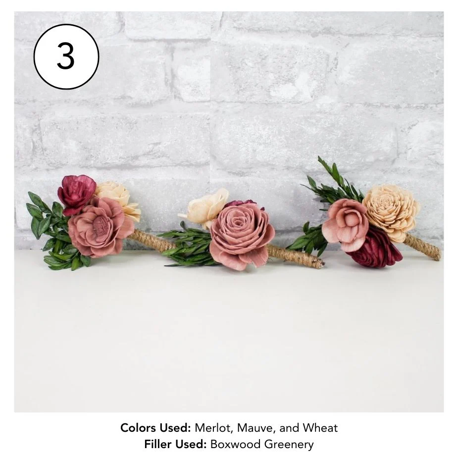 Custom Boutonniere (Set of 3)* - Image 4