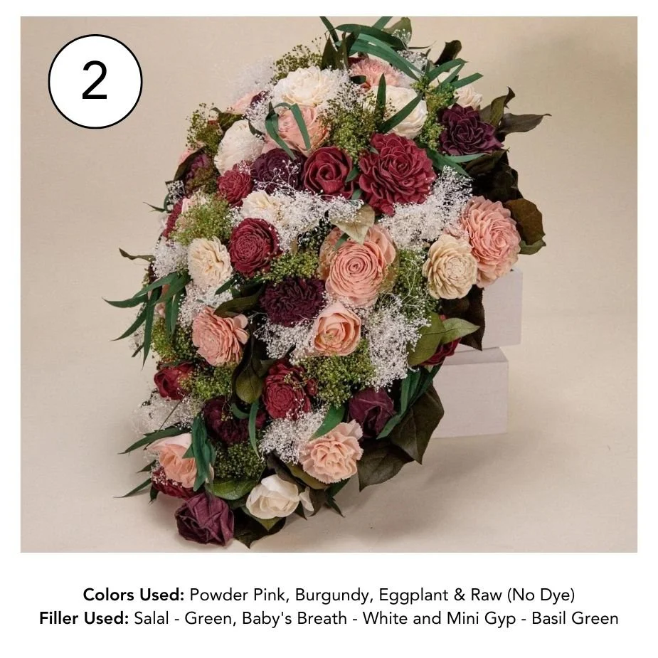 Custom Extra Large Cascade Bouquet - Image 3