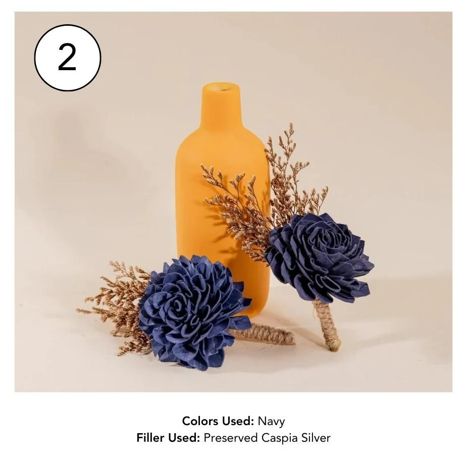 Custom Father's Boutonniere (Set of 2)* - Image 3
