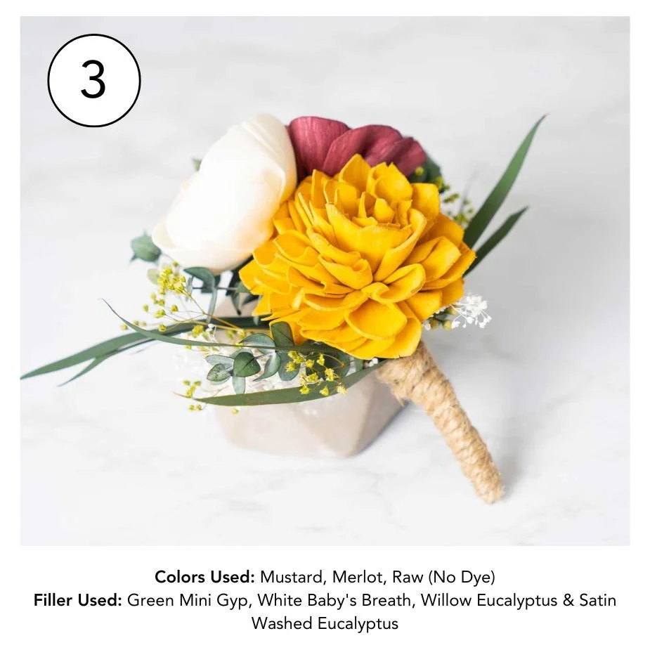Custom Groom's Boutonniere - Image 4
