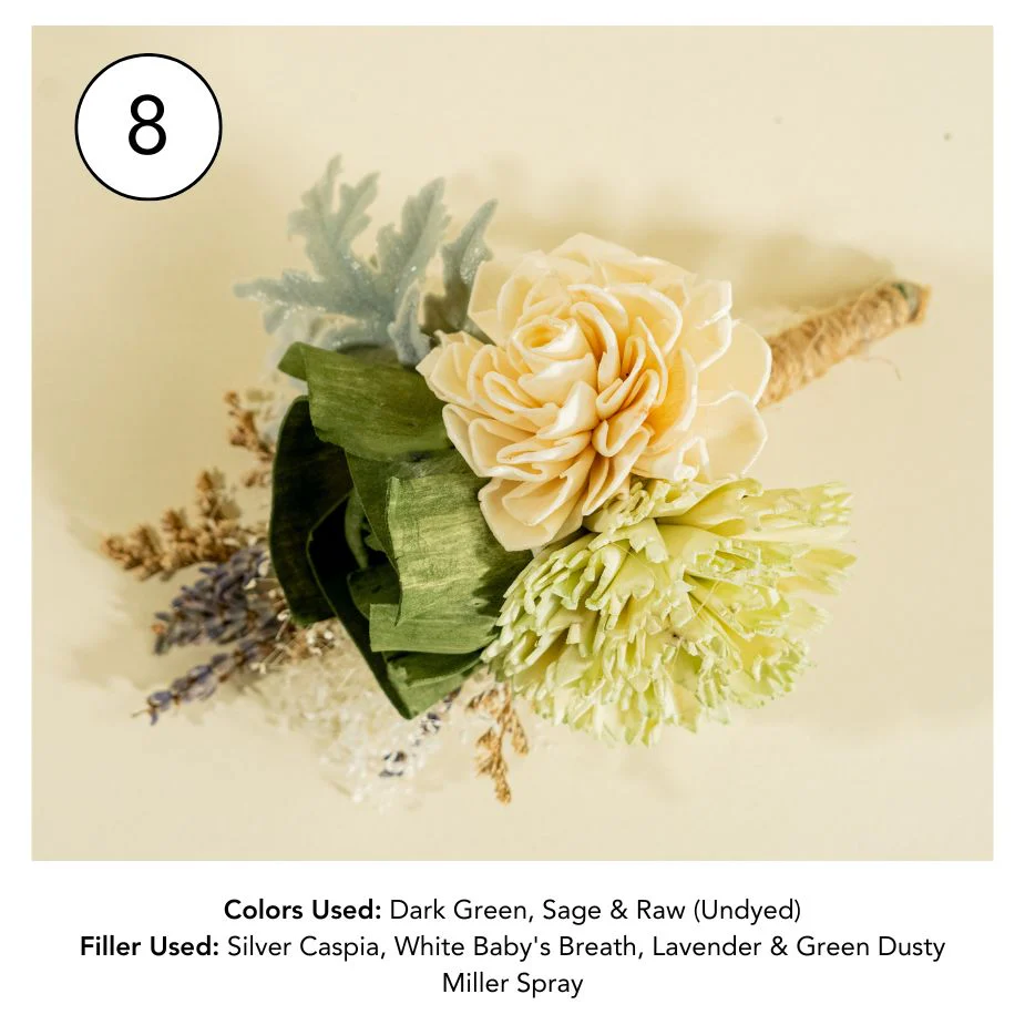 Custom Groom's Boutonniere - Image 9