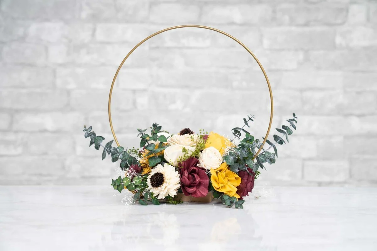 Custom Hoop Centerpiece - Image 5