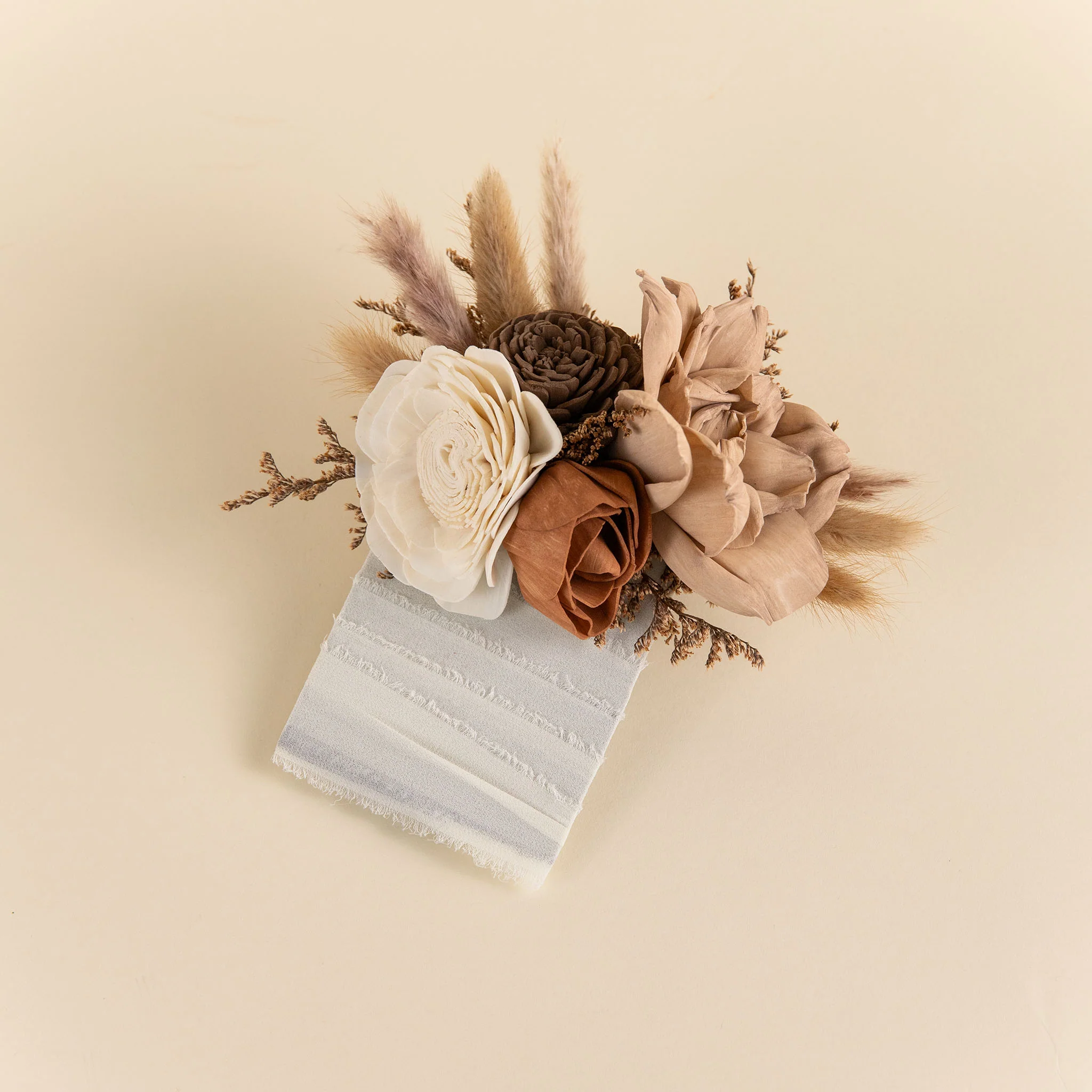 Custom Luxe Groom Boutonniere - Image 2