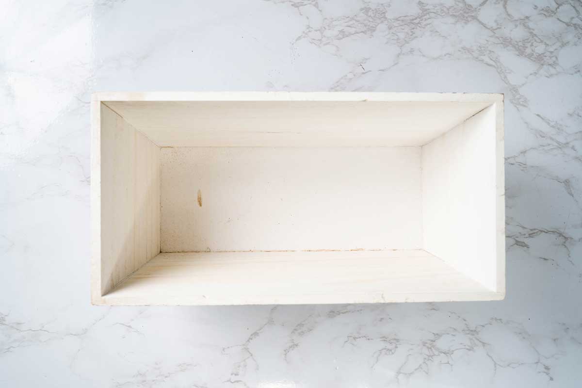 Distressed Wood Planter - Image 2