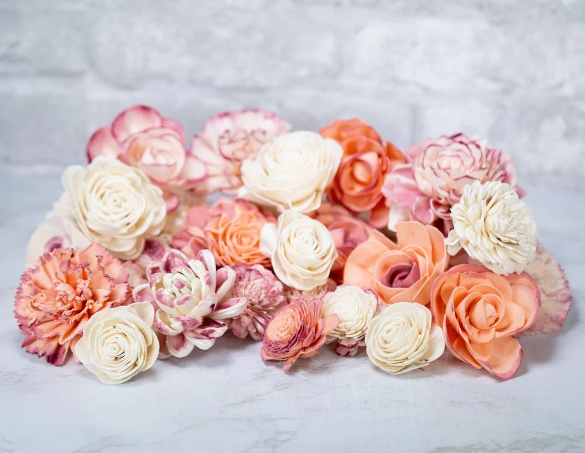 DIY Hand Painted Pink Petals Assortment - Image 2