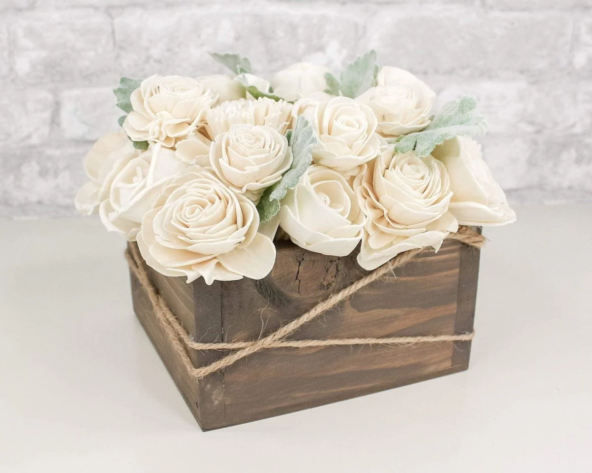Dusty Miller Square Centerpiece Craft Kit - Image 2