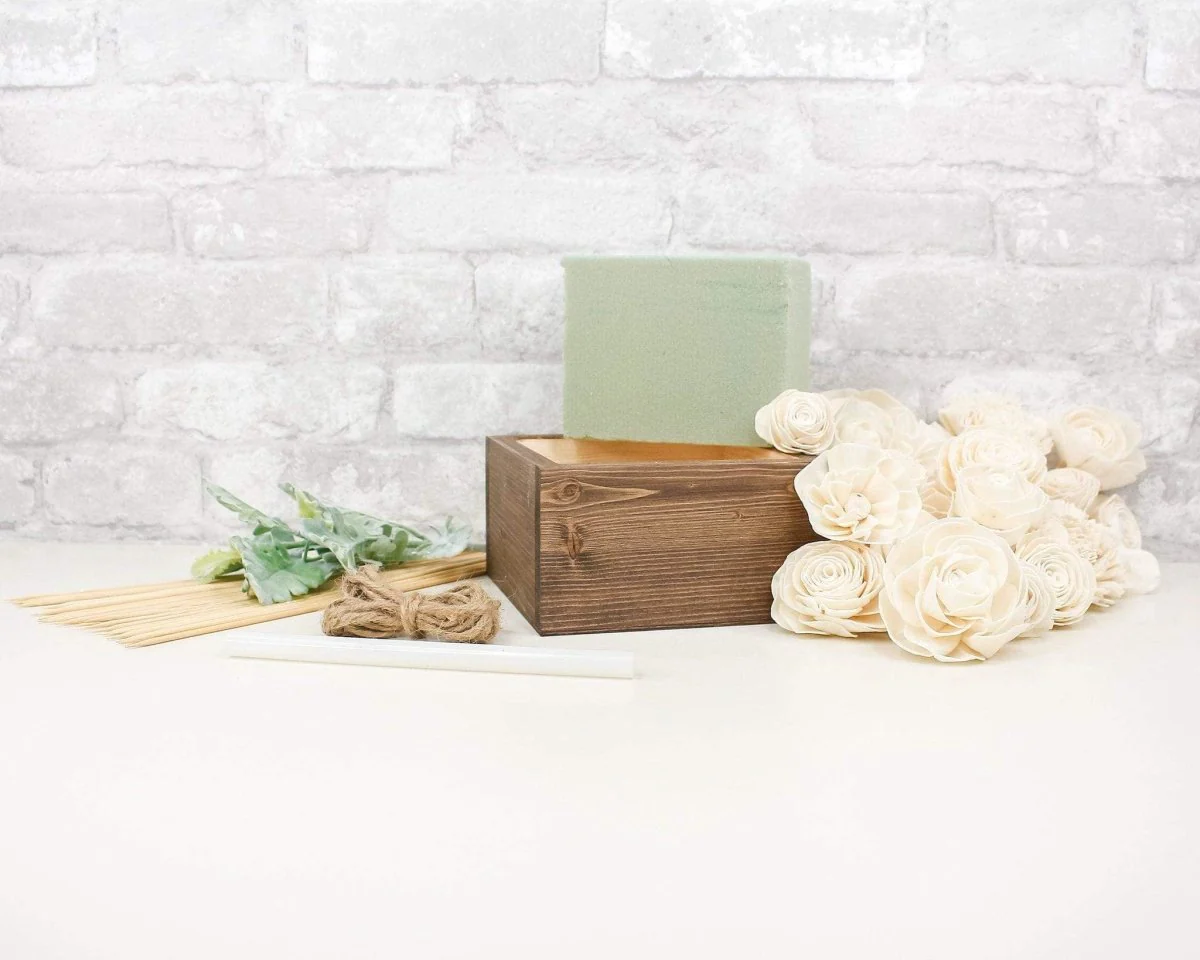 Dusty Miller Square Centerpiece Craft Kit - Image 4