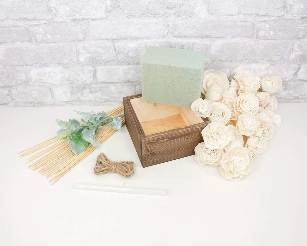 Dusty Miller Square Centerpiece Craft Kit - Image 5