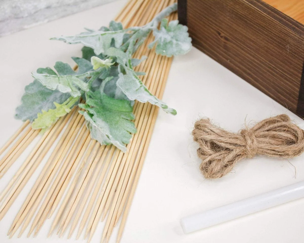 Dusty Miller Square Centerpiece Craft Kit - Image 6