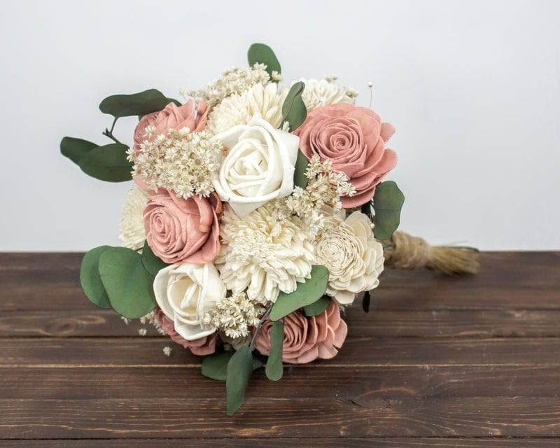 Dusty Rose - Finished Bouquet - Image 3