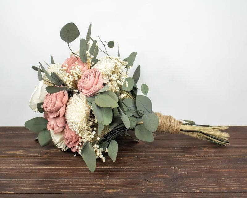 Dusty Rose - Finished Bouquet - Image 4