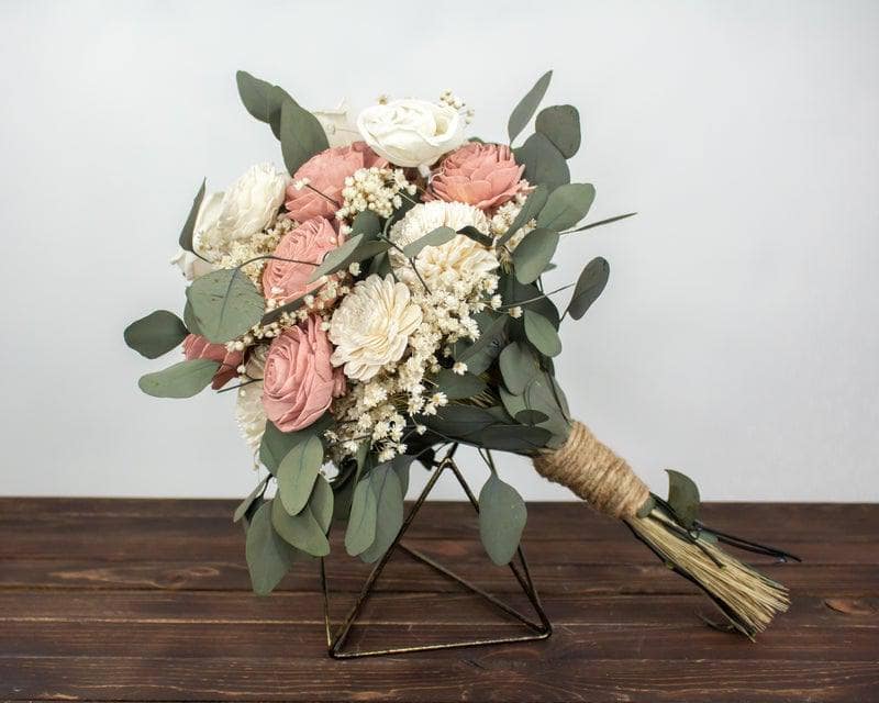 Dusty Rose - Finished Bouquet - Image 5