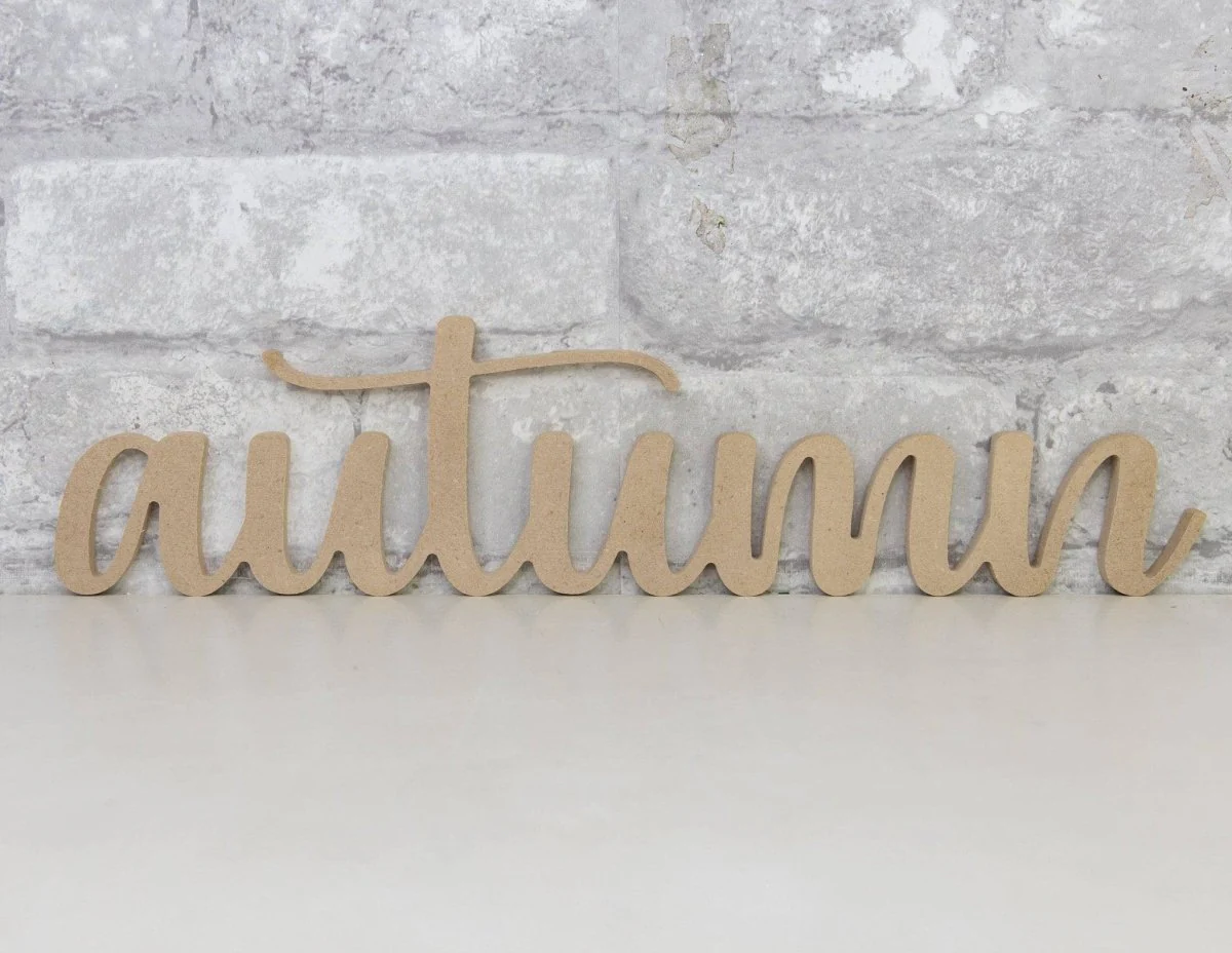 Fall Cursive Word Cutouts - Image 3
