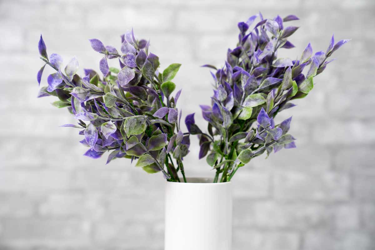 Faux Isreali Ruscus - Purple - Image 3